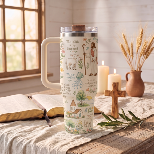 Garden Bloom tumbler square